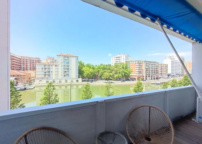 10 Mns A Pieds De L\'Hyper Centre, Vue Sur Le Canal Du Midi